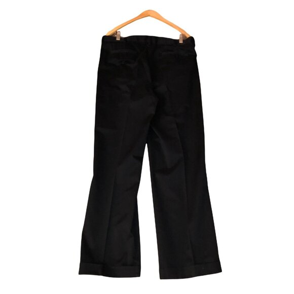 ROUNDTREE & YORKE -MEN'S CLASSIC FIT  97% COTTON BLACK DRESSPANTS SIZE 36X30 - Picture 4 of 8